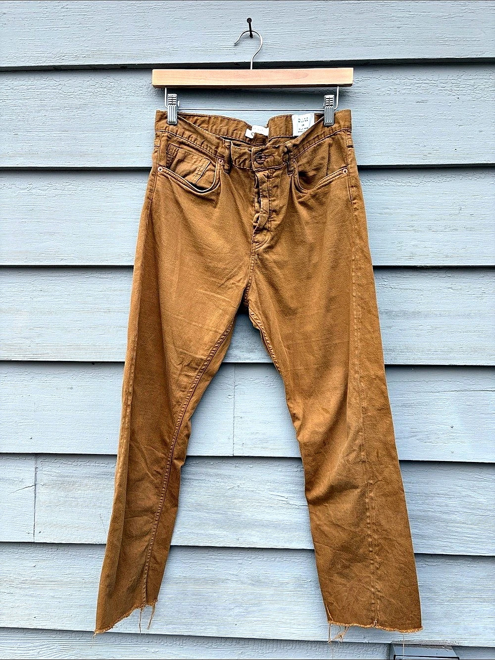 Billy Reid straight cut pants Camel Pant